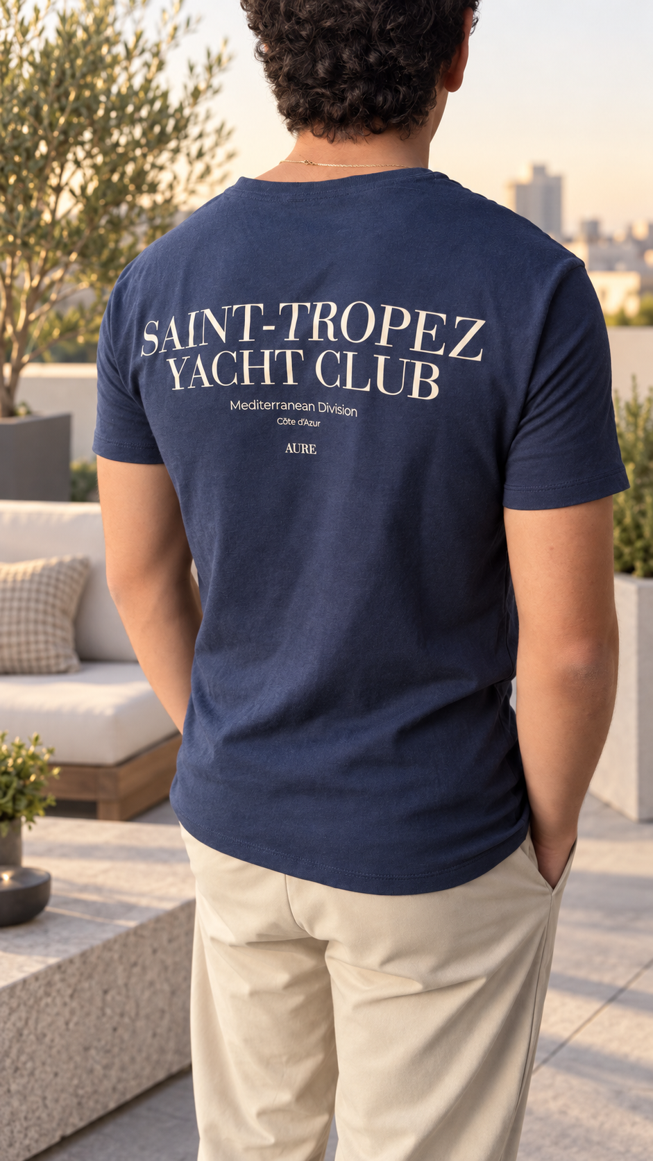 SAINT-TROPEZ YACHT CLUB — NAVY