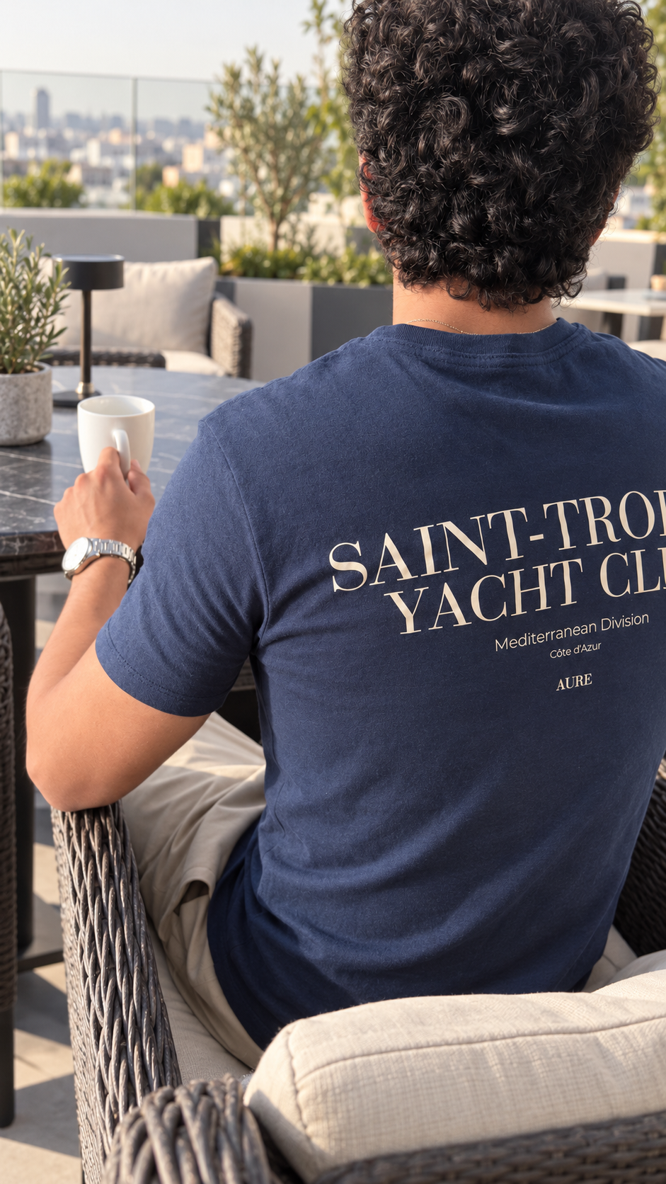 SAINT-TROPEZ YACHT CLUB — NAVY