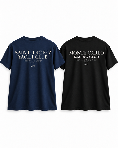 AURE CLUB DUO — NAVY + BLACK