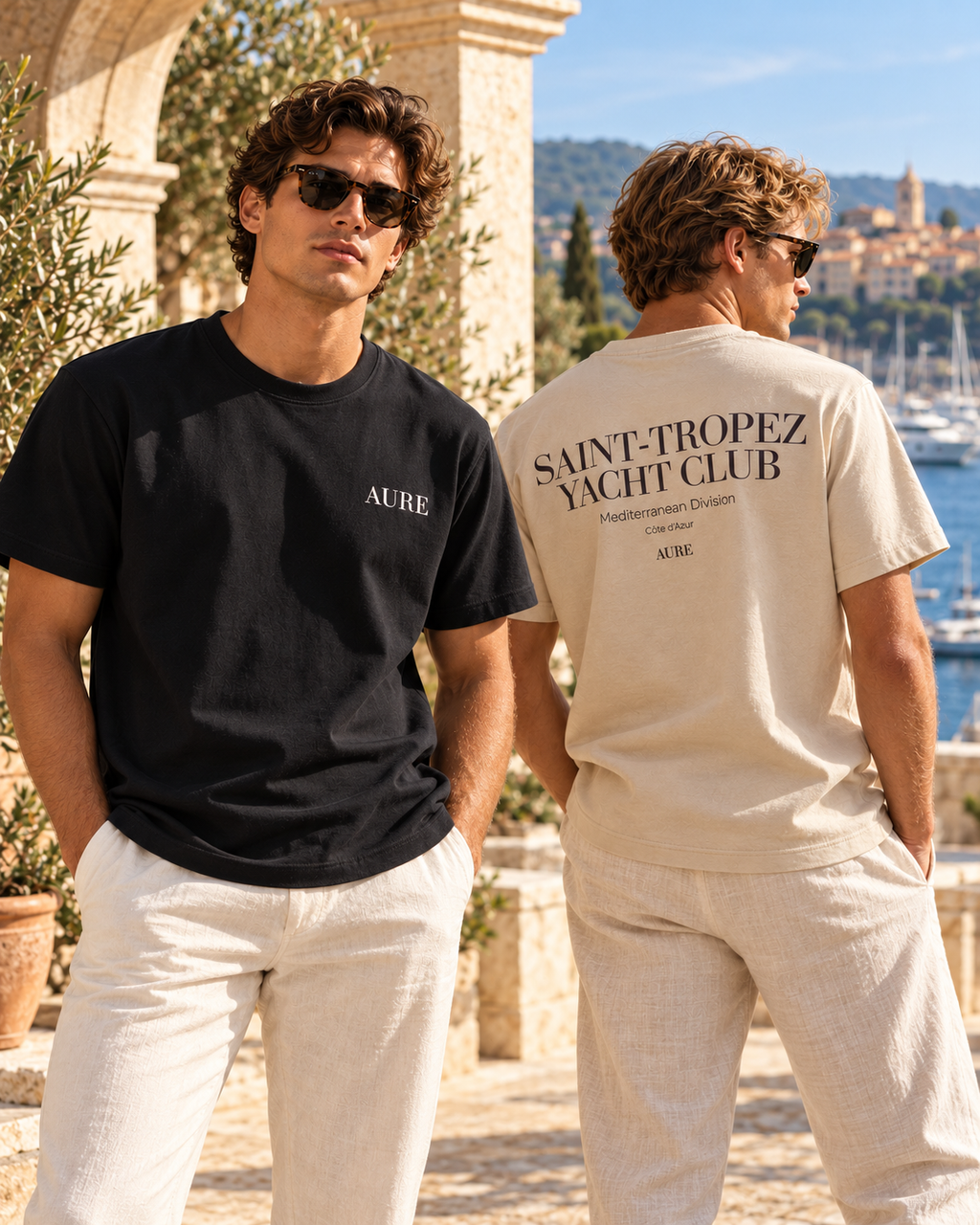 AURE CLUB DUO — BLACK + SAND